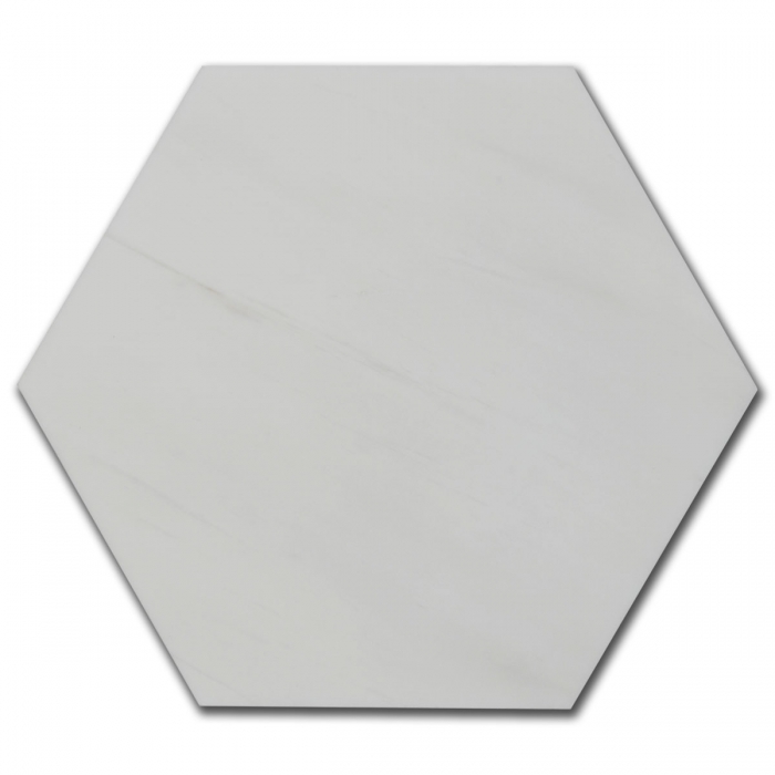 Marble Tile Dolomite Hexagon 20,3x20,3 cm Polished