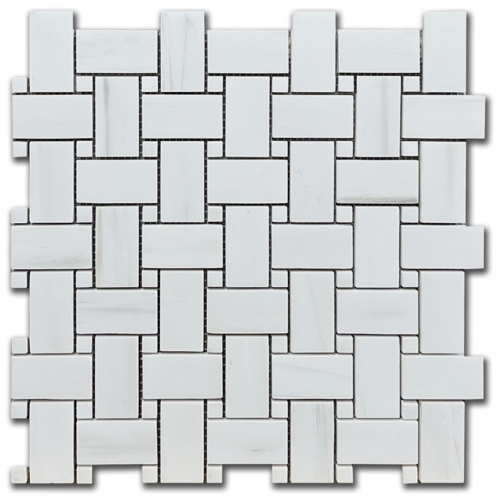 Marble Mosaic Dolomite Ida 30,5x30,5 cm Polished